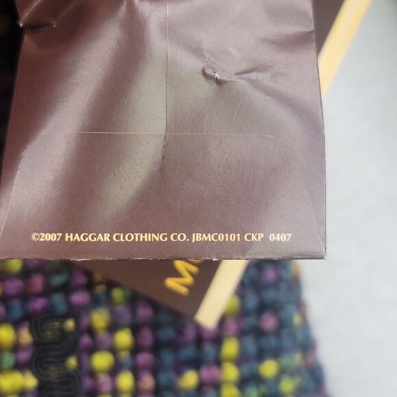 Multiples Women Tweed Button-Up Jacket Multi-Color Size M Acrylic Wool Blend New - Picture 8 of 13